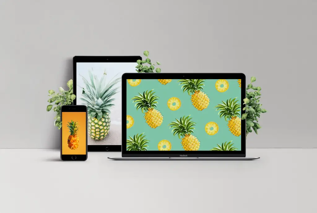 10 Colorful Pineapple Wallpapers for your iPhone & Mac - Pineapples.info