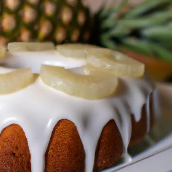 Pineapple Pound Cake